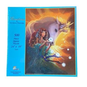 SUNSOUT Puzzle Guardians Marianne Plumridge 500 Piece Jigsaw Unicorn Sealed